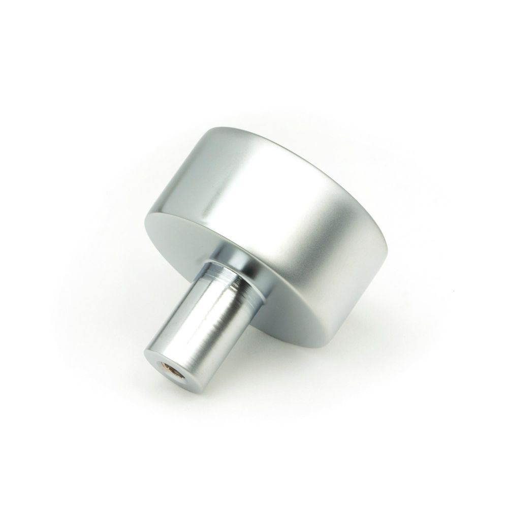 From The Anvil - Satin Chrome Kelso Cabinet Knob - 32mm (No rose) | Sku. 50353 | Trade Door Handles.