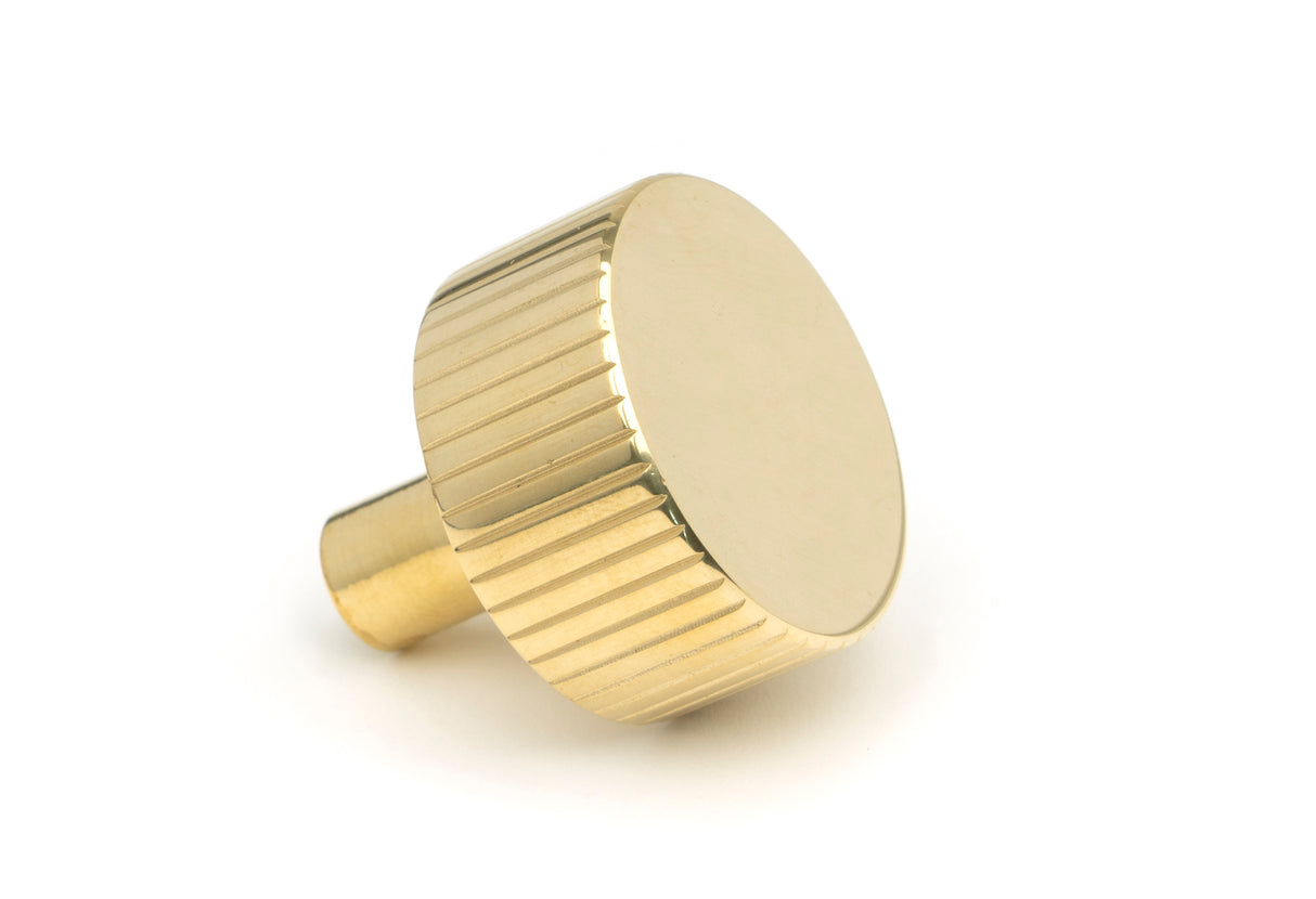 From The Anvil - Polished Brass Judd Cabinet Knob - 32mm (No Rose) | Sku. 50365 | Trade Door Handles.