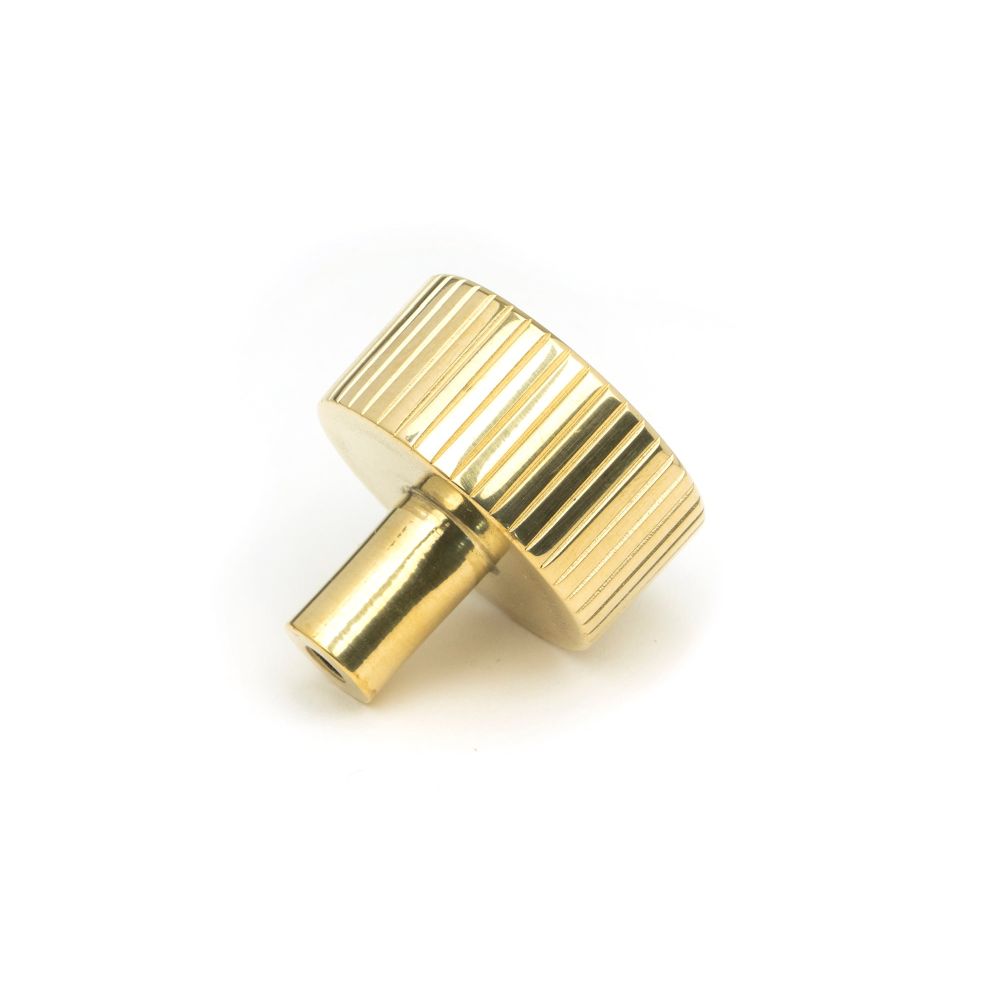 From The Anvil - Polished Brass Judd Cabinet Knob - 32mm (No Rose) | Sku. 50365 | Trade Door Handles.