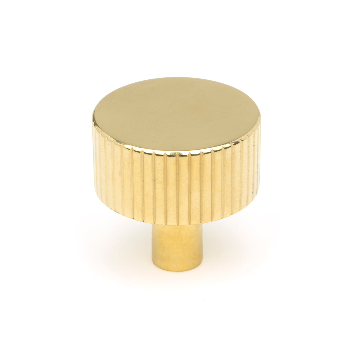 From The Anvil - Polished Brass Judd Cabinet Knob - 32mm (No Rose) | Sku. 50365 | Trade Door Handles.