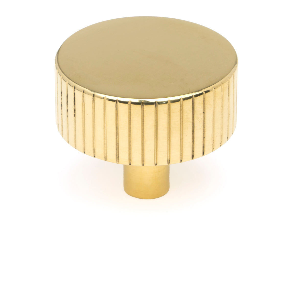 From The Anvil - Polished Brass Judd Cabinet Knob - 38mm (No Rose) | Sku. 50368 | Trade Door Handles.