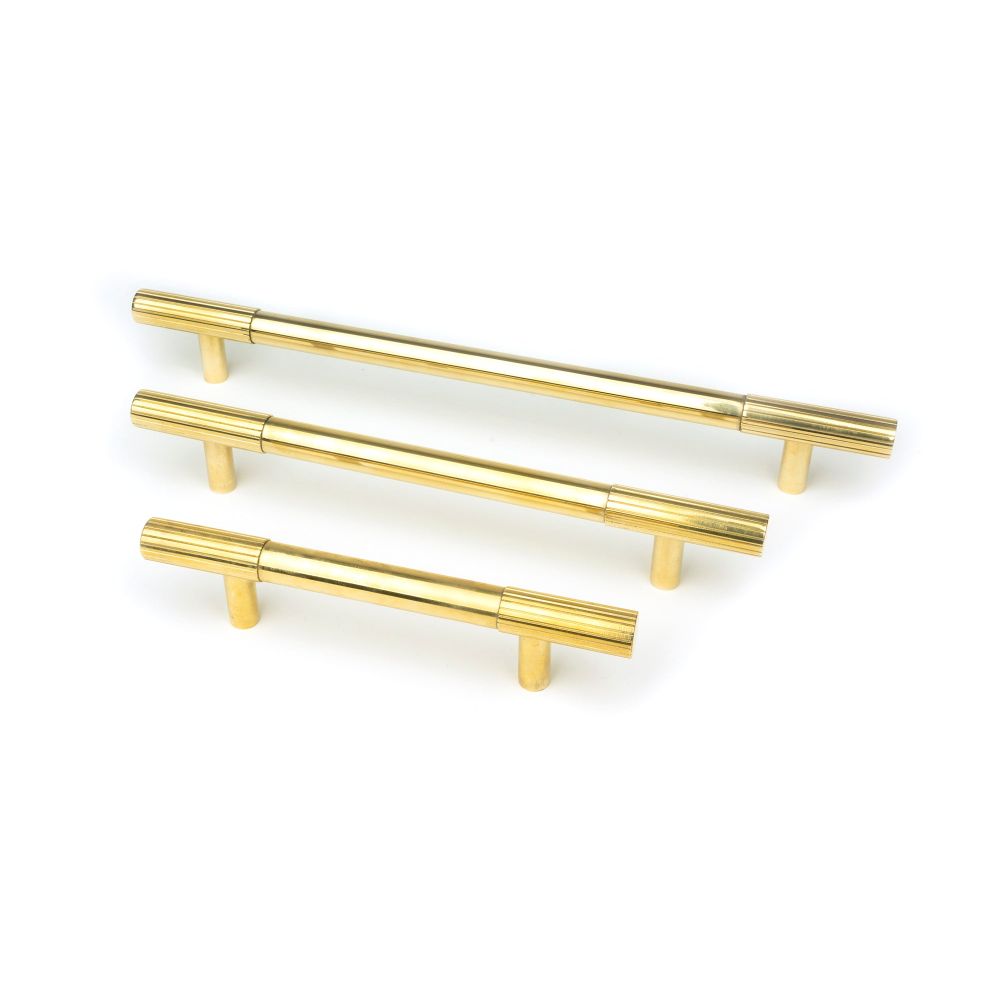 From The Anvil - Polished Brass Judd Pull Handle - Large | Sku. 50372 | Trade Door Handles.