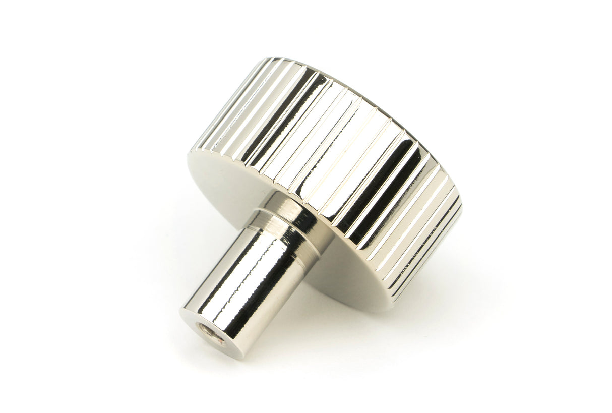 From The Anvil - Polished Nickel Judd Cabinet Knob - 32mm (No rose) | Sku. 50393 | Trade Door Handles.