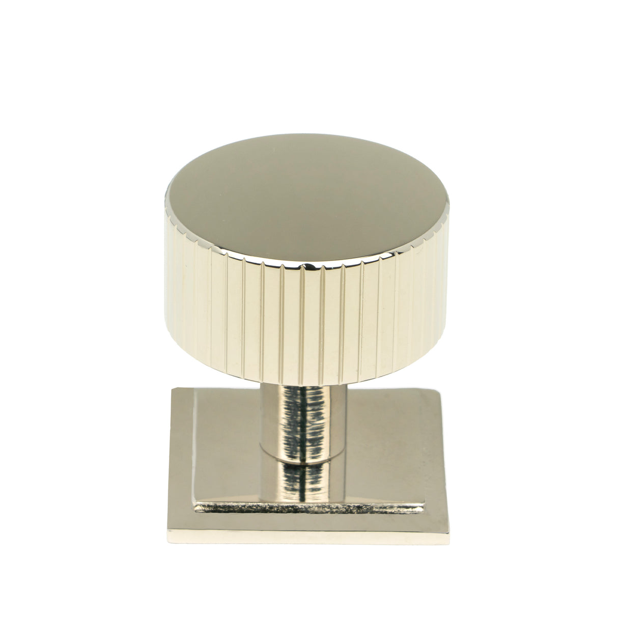 From The Anvil - Polished Nickel Judd Cabinet Knob - 32mm (Square) | Sku. 50394 | Trade Door Handles.