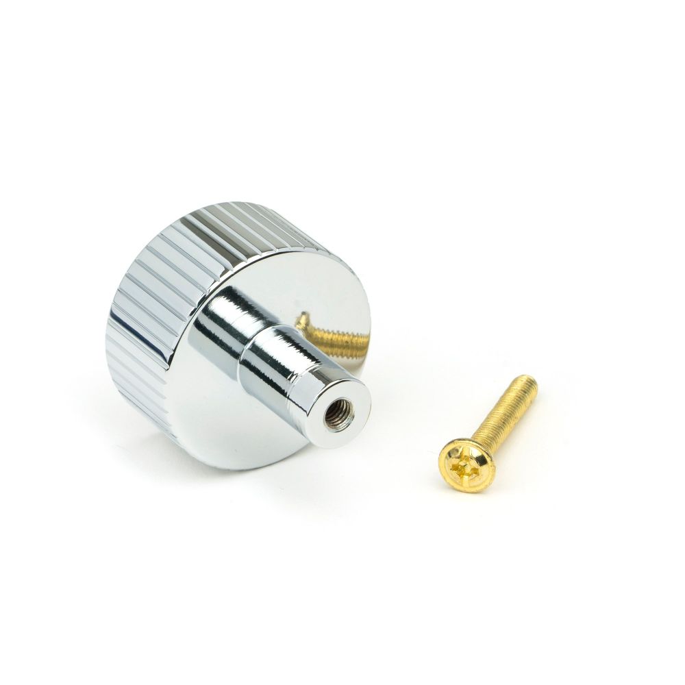 From The Anvil - Polished Chrome Judd Cabinet Knob - 32mm (No rose) | Sku. 50404 | Trade Door Handles.