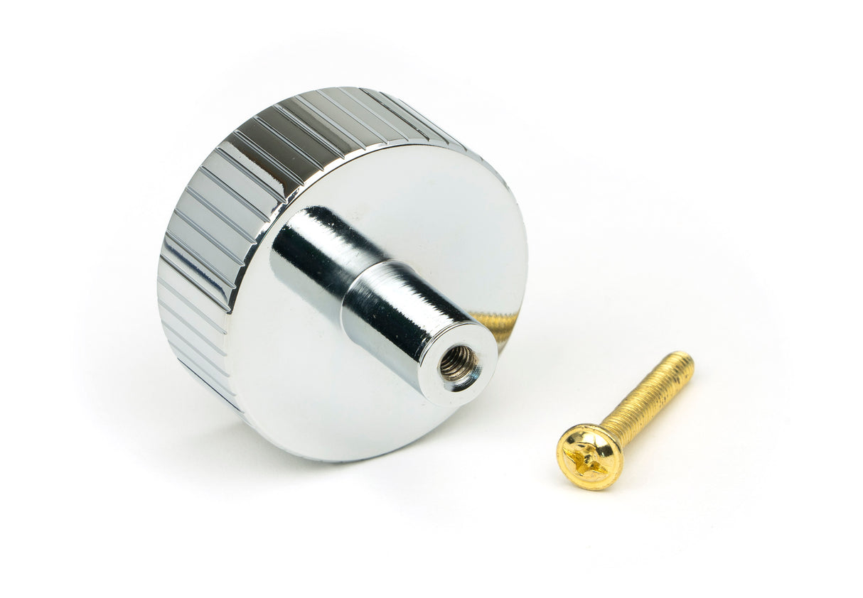 From The Anvil - Polished Chrome Judd Cabinet Knob - 38mm (No rose) | Sku. 50407 | Trade Door Handles.