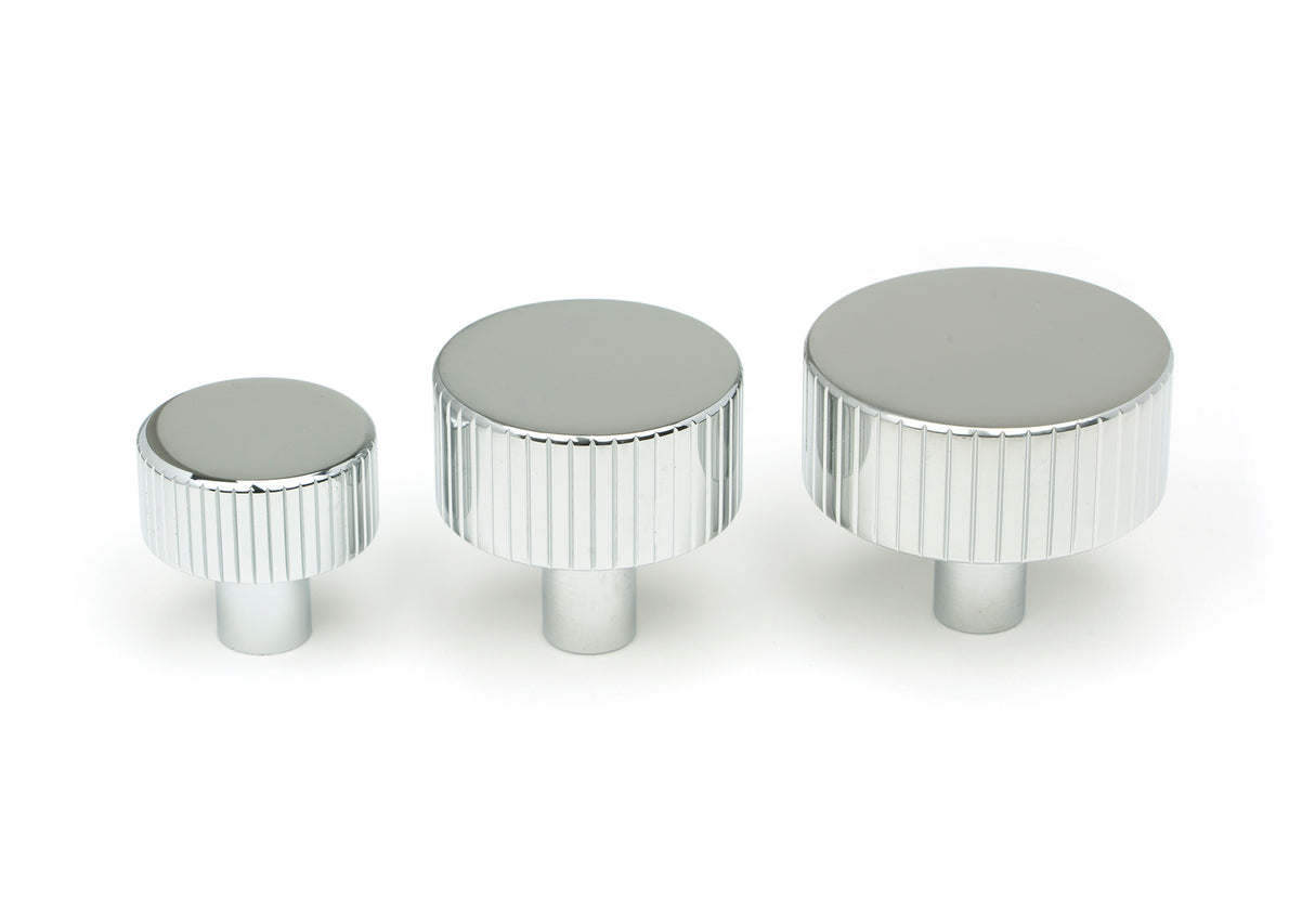 From The Anvil - Polished Chrome Judd Cabinet Knob - 38mm (No rose) | Sku. 50407 | Trade Door Handles.