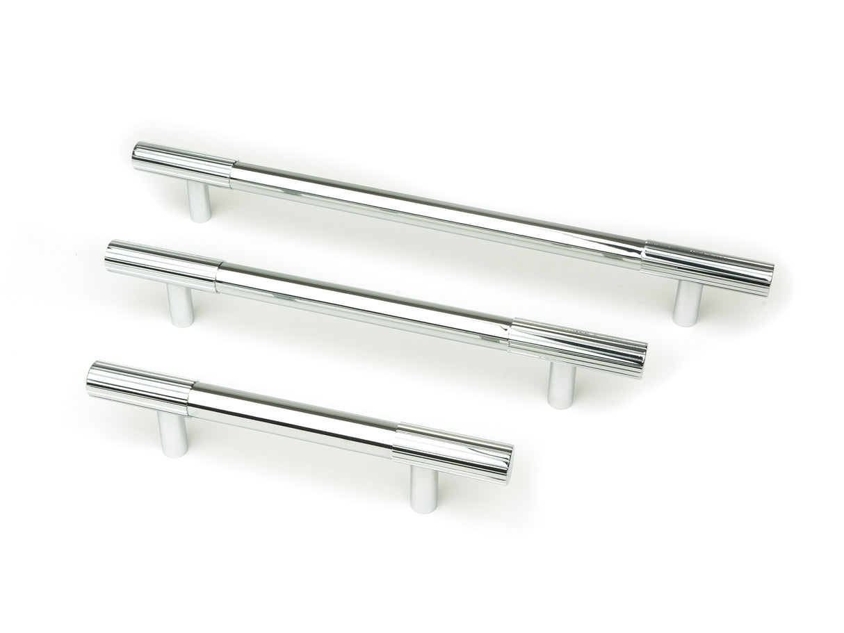 From The Anvil - Polished Chrome Judd Pull Handle - Medium | Sku. 50410 | Trade Door Handles.