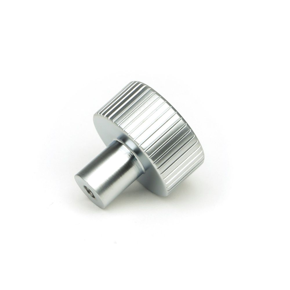 From The Anvil - Satin Chrome Judd Cabinet Knob - 25mm (No rose) | Sku. 50413 | Trade Door Handles.