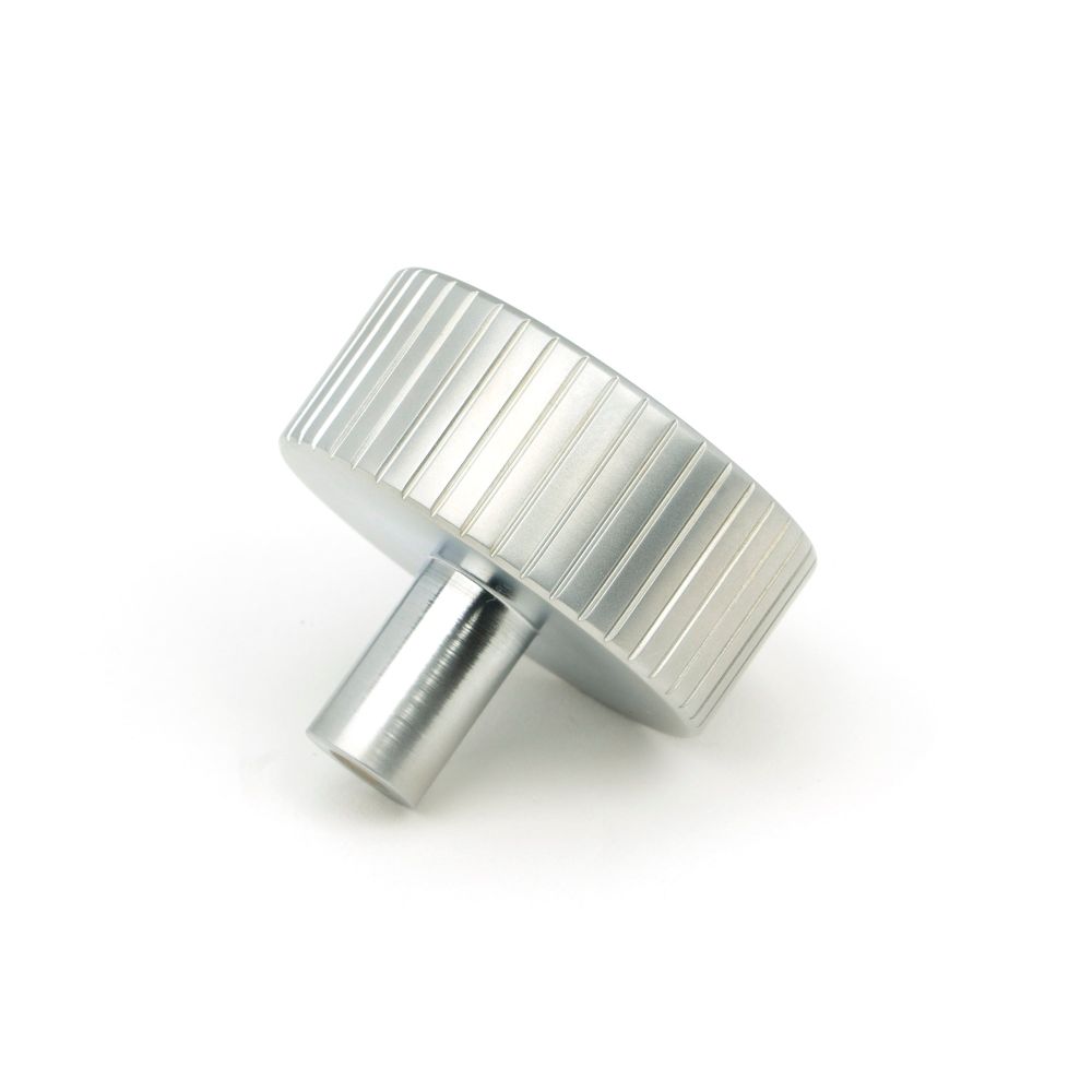 From The Anvil - Satin Chrome Judd Cabinet Knob - 38mm (No rose) | Sku. 50419 | Trade Door Handles.