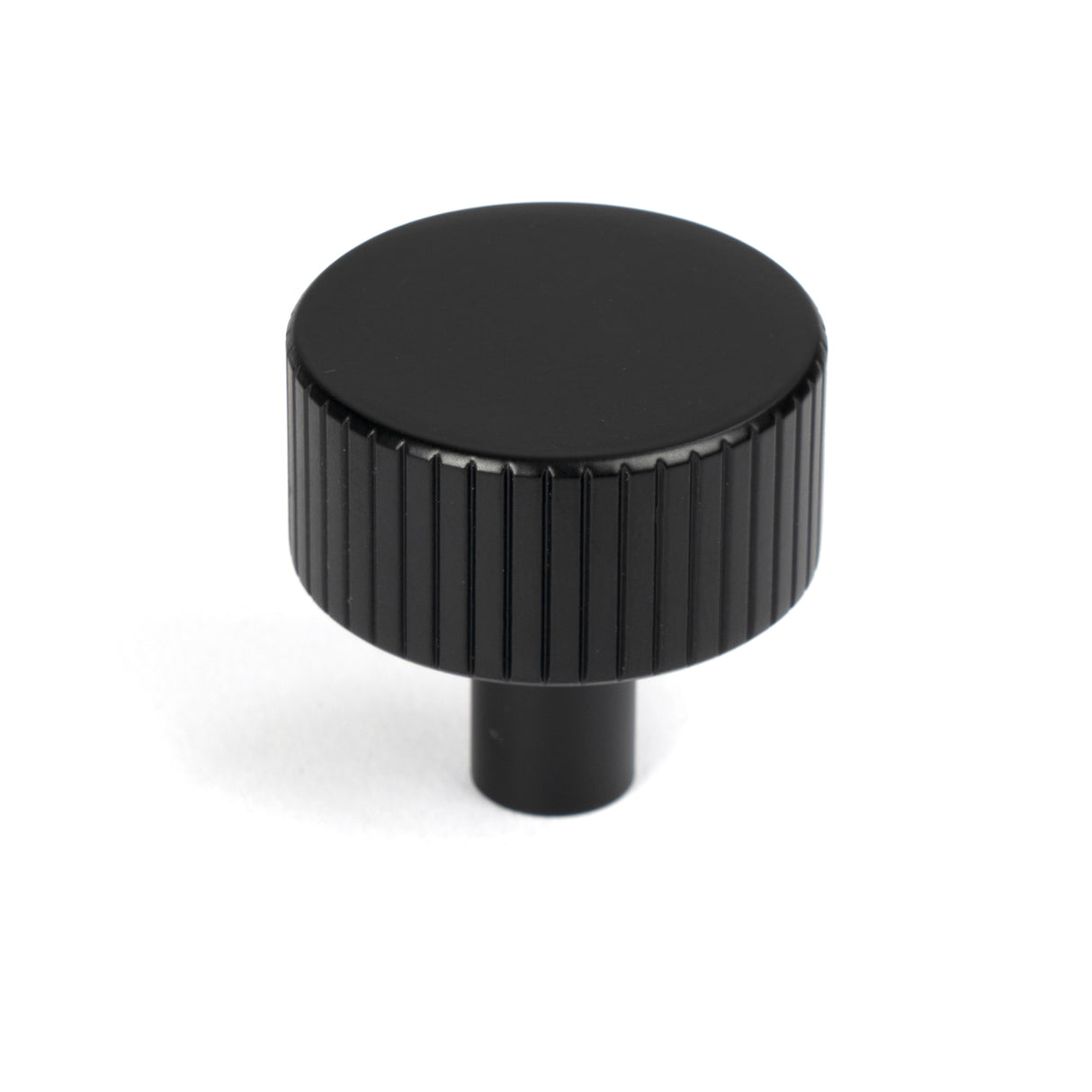 From The Anvil - Matt Black Judd Cabinet Knob - 32mm (No rose) | Sku. 50428 | Trade Door Handles.