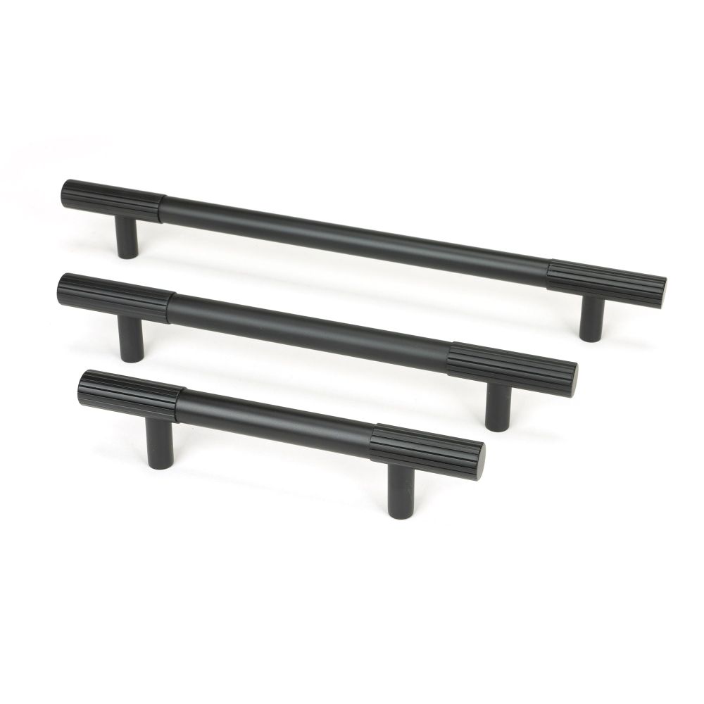 From The Anvil - Matt Black Judd Pull Handle - Large | Sku. 50435 | Trade Door Handles.