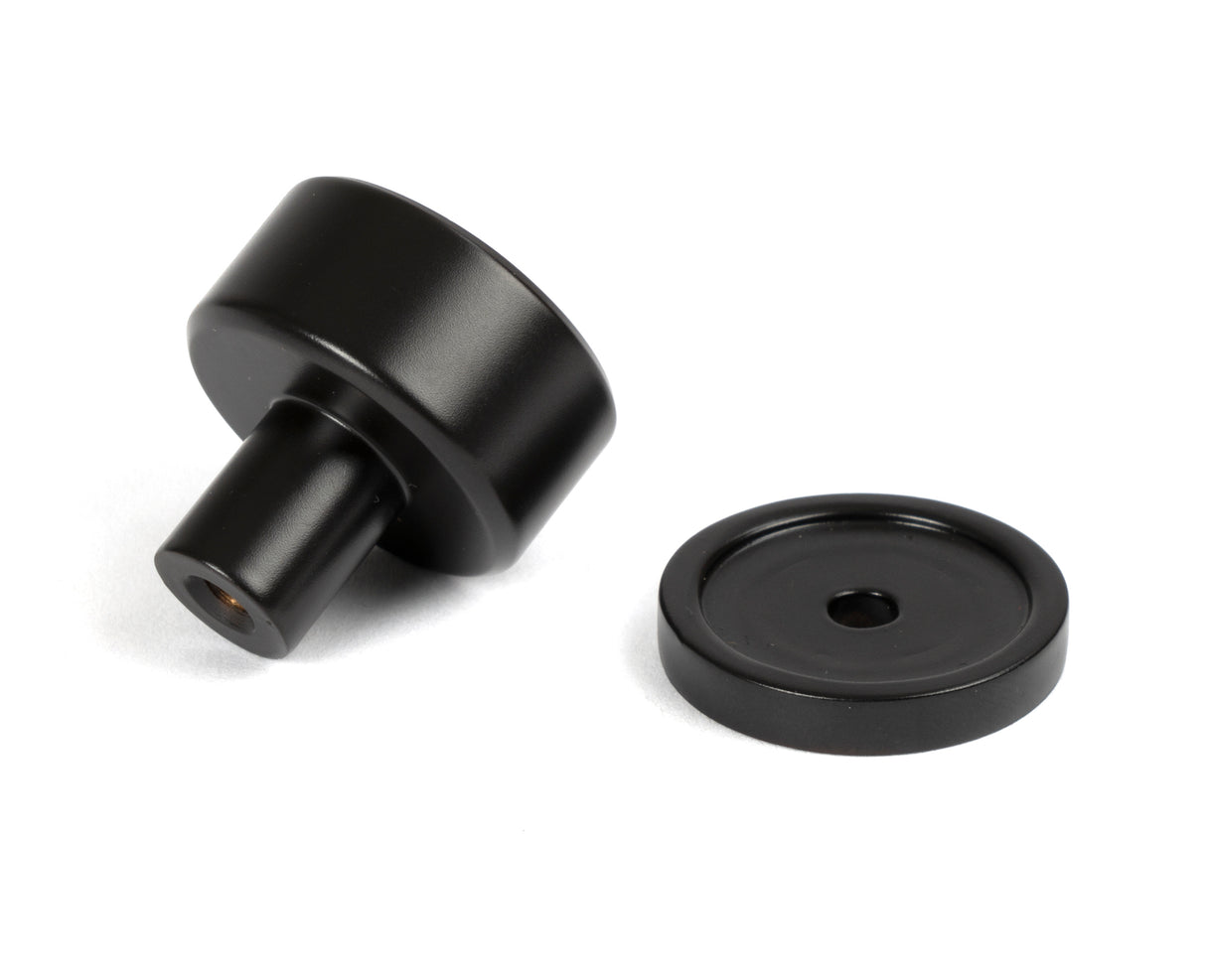 From The Anvil - Aged Bronze Kelso Cabinet Knob - 25mm (Plain) | Sku. 50436 | Trade Door Handles.