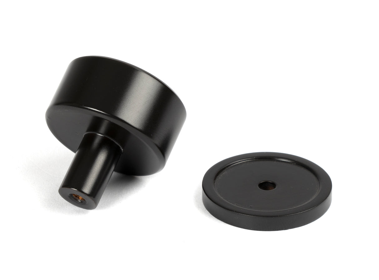 From The Anvil - Aged Bronze Kelso Cabinet Knob - 32mm (Plain) | Sku. 50439 | Trade Door Handles.