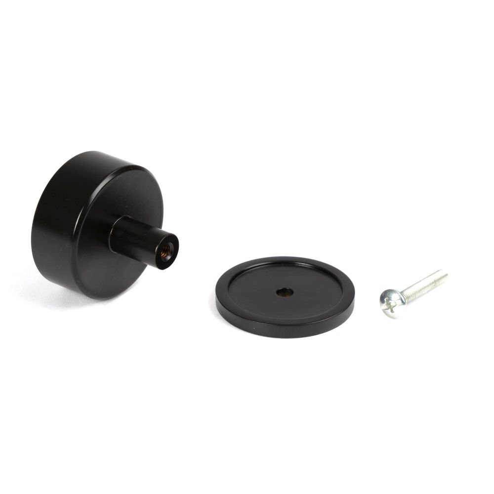 From The Anvil - Aged Bronze Kelso Cabinet Knob - 38mm (Plain) | Sku. 50442 | Trade Door Handles.