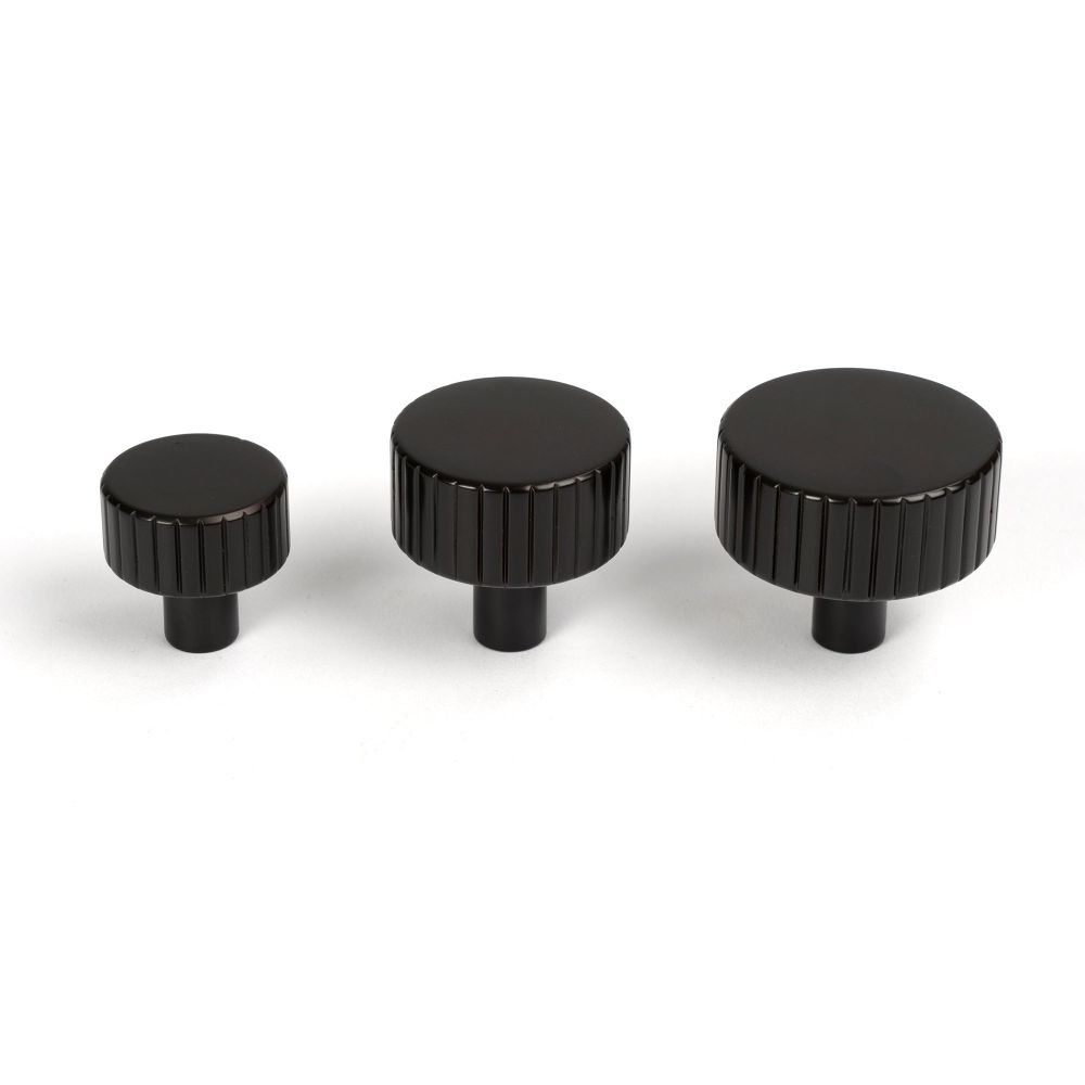 From The Anvil - Aged Bronze Judd Cabinet Knob - 38mm (No rose) | Sku. 50455 | Trade Door Handles.