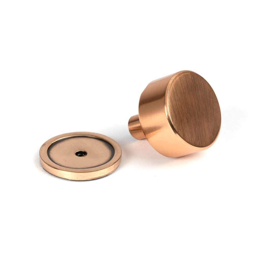 From The Anvil - Polished Bronze Kelso Cabinet Knob - 32mm (Plain) | Sku. 50463 | Trade Door Handles.