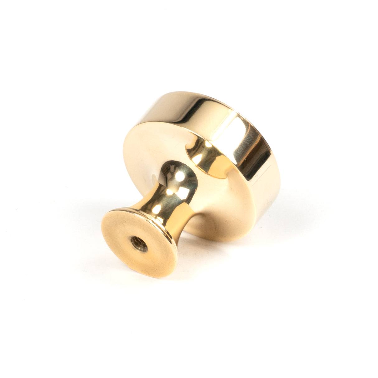 From The Anvil - Polished Brass Scully Cabinet Knob - 32mm | Sku. 50485 | Trade Door Handles.