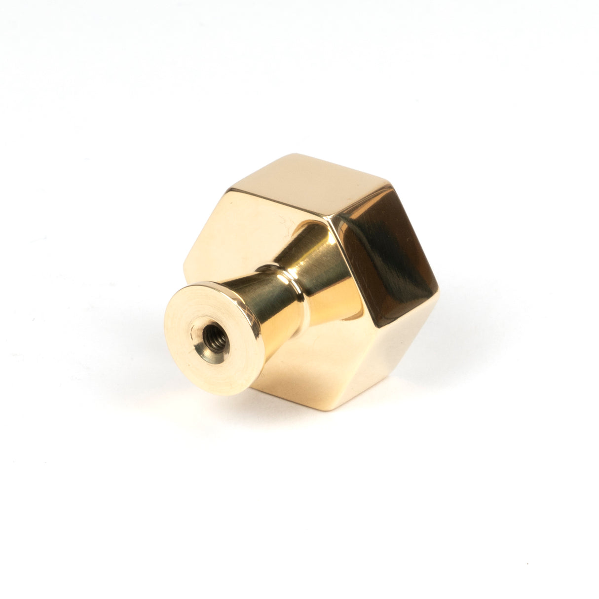 From The Anvil - Polished Brass Kahlo Cabinet Knob - 32mm | Sku. 50488 | Trade Door Handles.