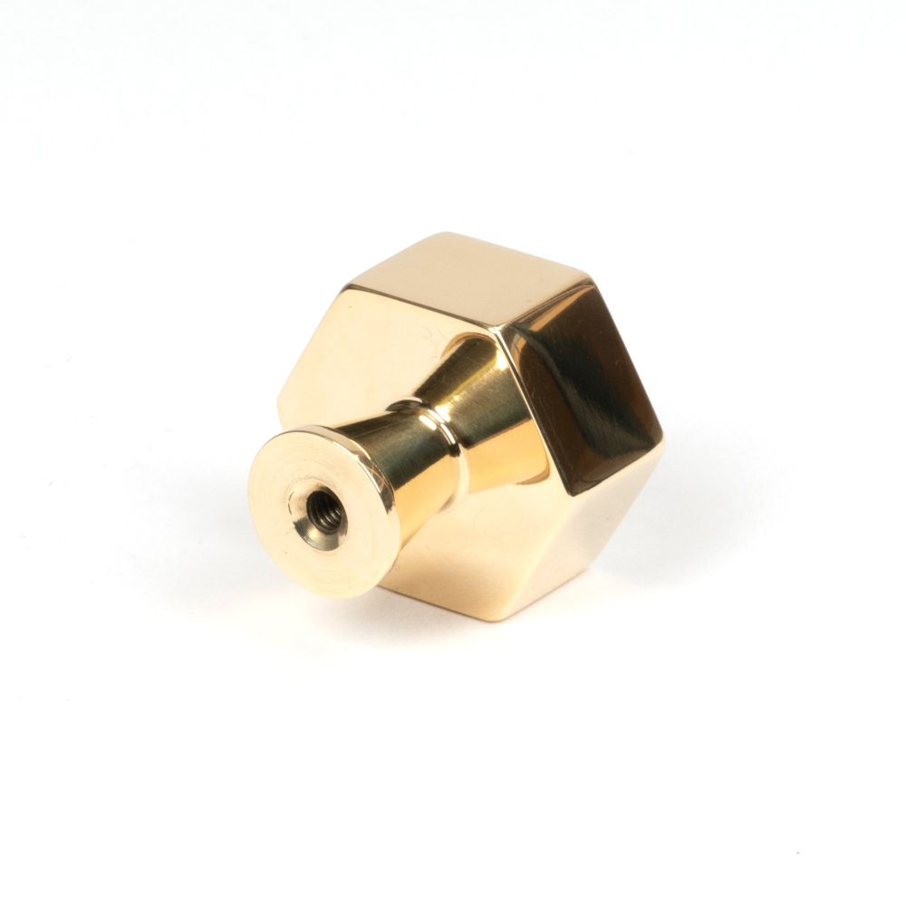 From The Anvil - Polished Brass Kahlo Cabinet Knob - 32mm | Sku. 50488 | Trade Door Handles.