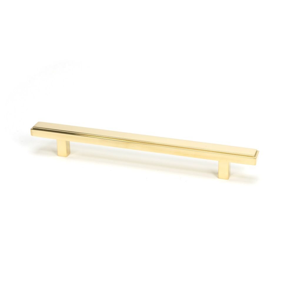 From The Anvil - Polished Brass Scully Pull Handle - Medium | Sku. 50493 | Trade Door Handles.