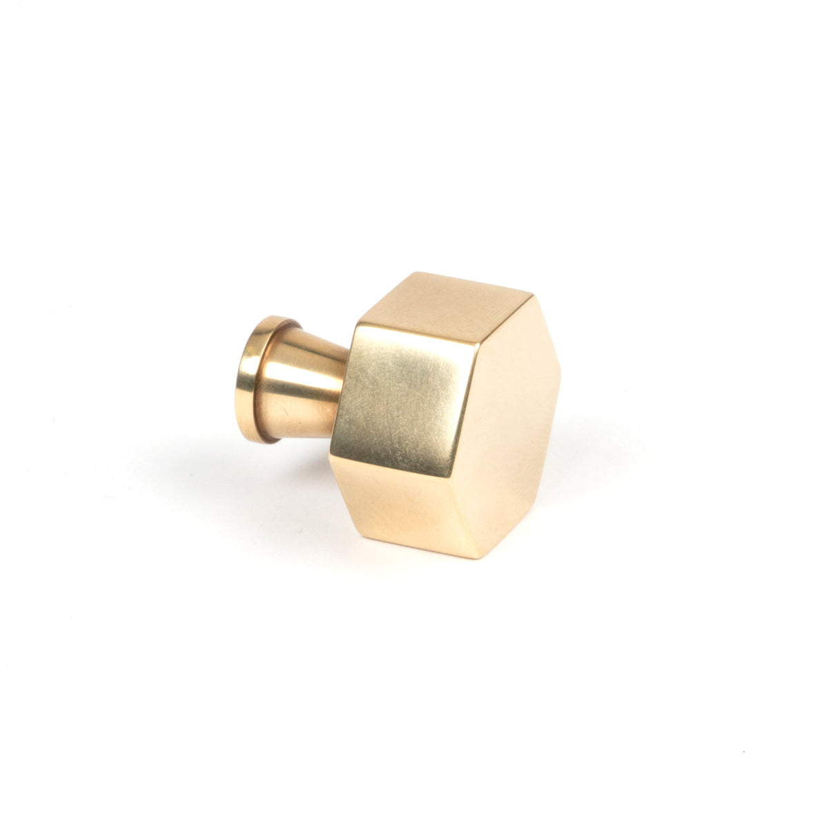 From The Anvil - Aged Brass Kahlo Cabinet Knob - 25mm | Sku. 50501 | Trade Door Handles.