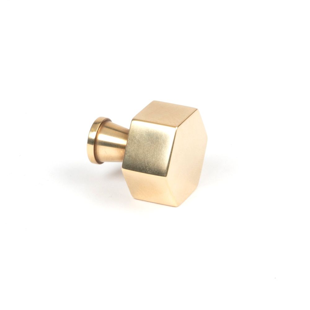 From The Anvil - Aged Brass Kahlo Cabinet Knob - 25mm | Sku. 50501 | Trade Door Handles.