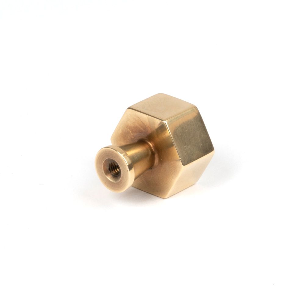 From The Anvil - Aged Brass Kahlo Cabinet Knob - 25mm | Sku. 50501 | Trade Door Handles.