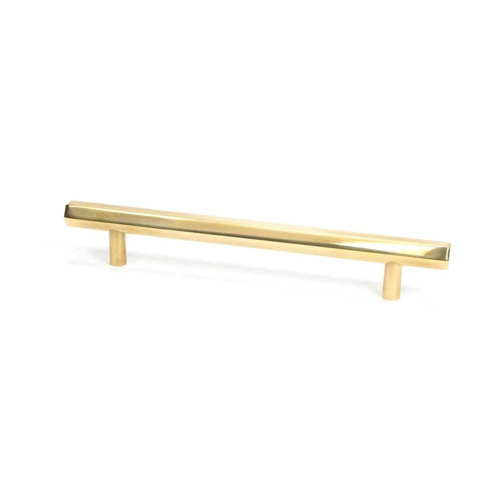 From The Anvil - Aged Brass Kahlo Pull Handle - Medium | Sku. 50510 | Trade Door Handles.