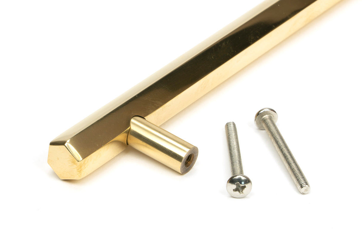 From The Anvil - Aged Brass Kahlo Pull Handle - Large | Sku. 50511 | Trade Door Handles.