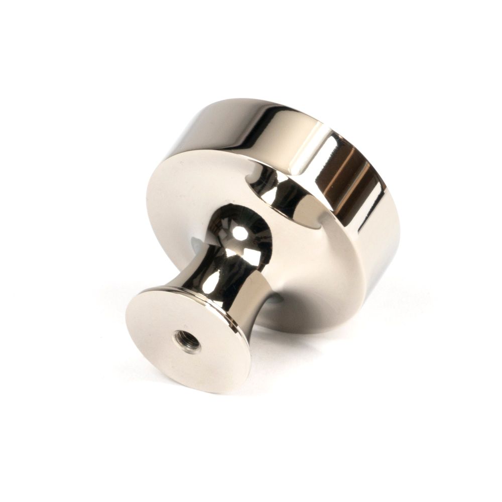 From The Anvil - Polished Nickel Scully Cabinet Knob - 38mm | Sku. 50514 | Trade Door Handles.