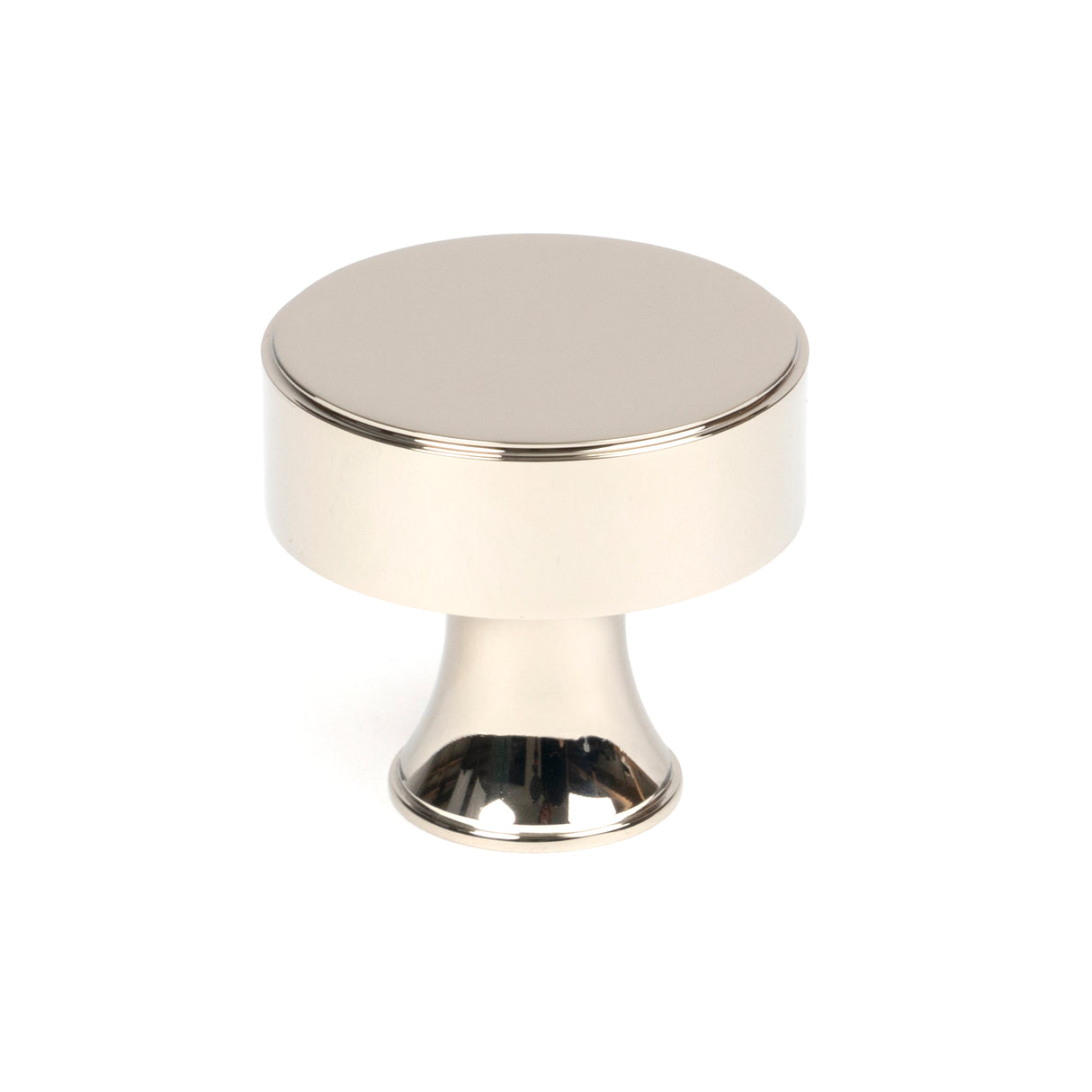 From The Anvil - Polished Nickel Scully Cabinet Knob - 38mm | Sku. 50514 | Trade Door Handles.
