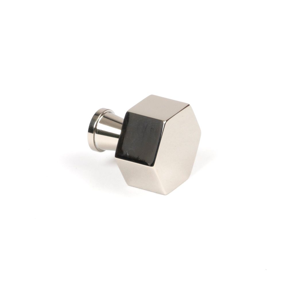 From The Anvil - Polished Nickel Kahlo Cabinet Knob - 25mm | Sku. 50515 | Trade Door Handles.