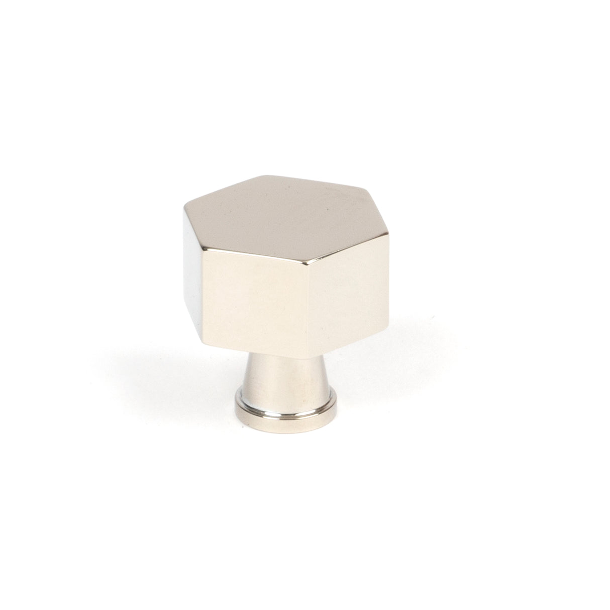 From The Anvil - Polished Nickel Kahlo Cabinet Knob - 25mm | Sku. 50515 | Trade Door Handles.
