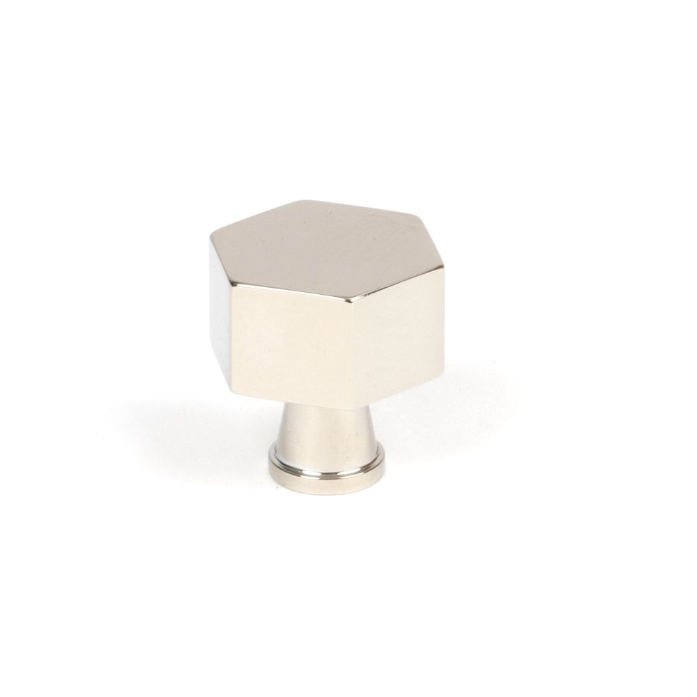 From The Anvil - Polished Nickel Kahlo Cabinet Knob - 25mm | Sku. 50515 | Trade Door Handles.