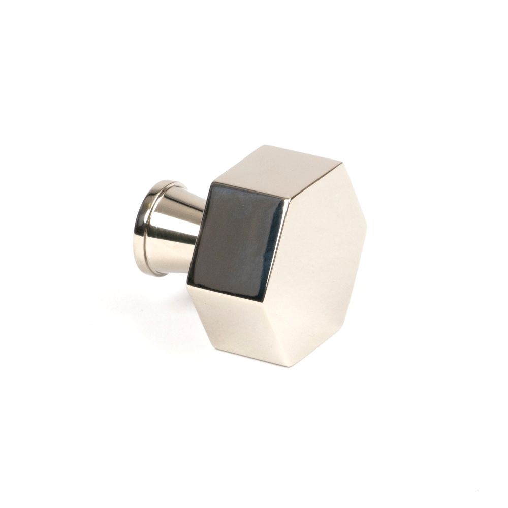 From The Anvil - Polished Nickel Kahlo Cabinet Knob - 32mm | Sku. 50516 | Trade Door Handles.
