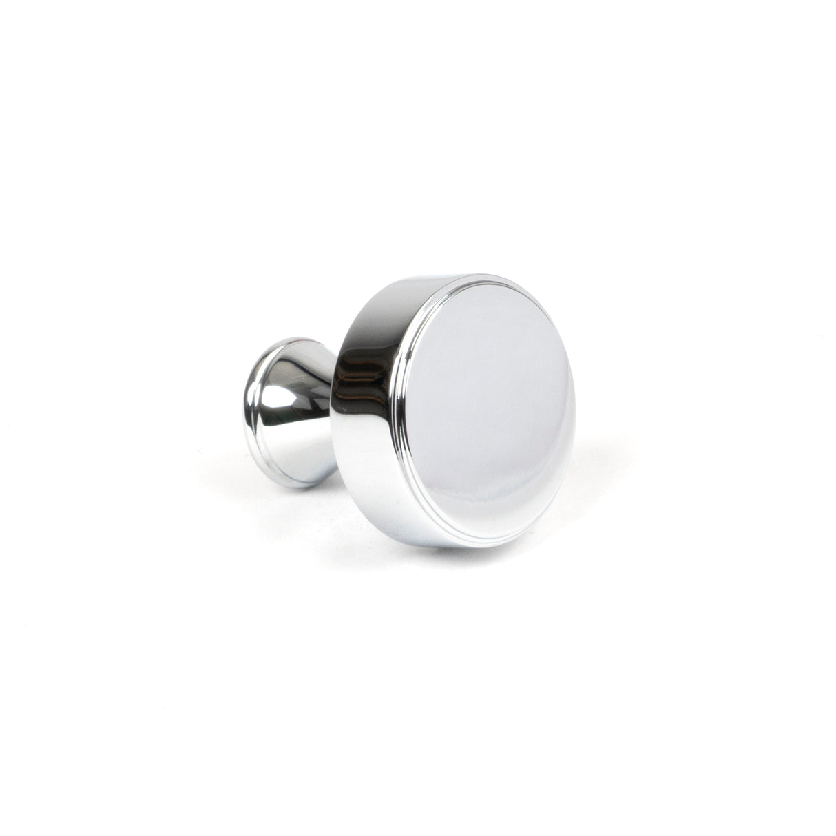 From The Anvil - Polished Chrome Scully Cabinet Knob - 25mm | Sku. 50526 | Trade Door Handles.