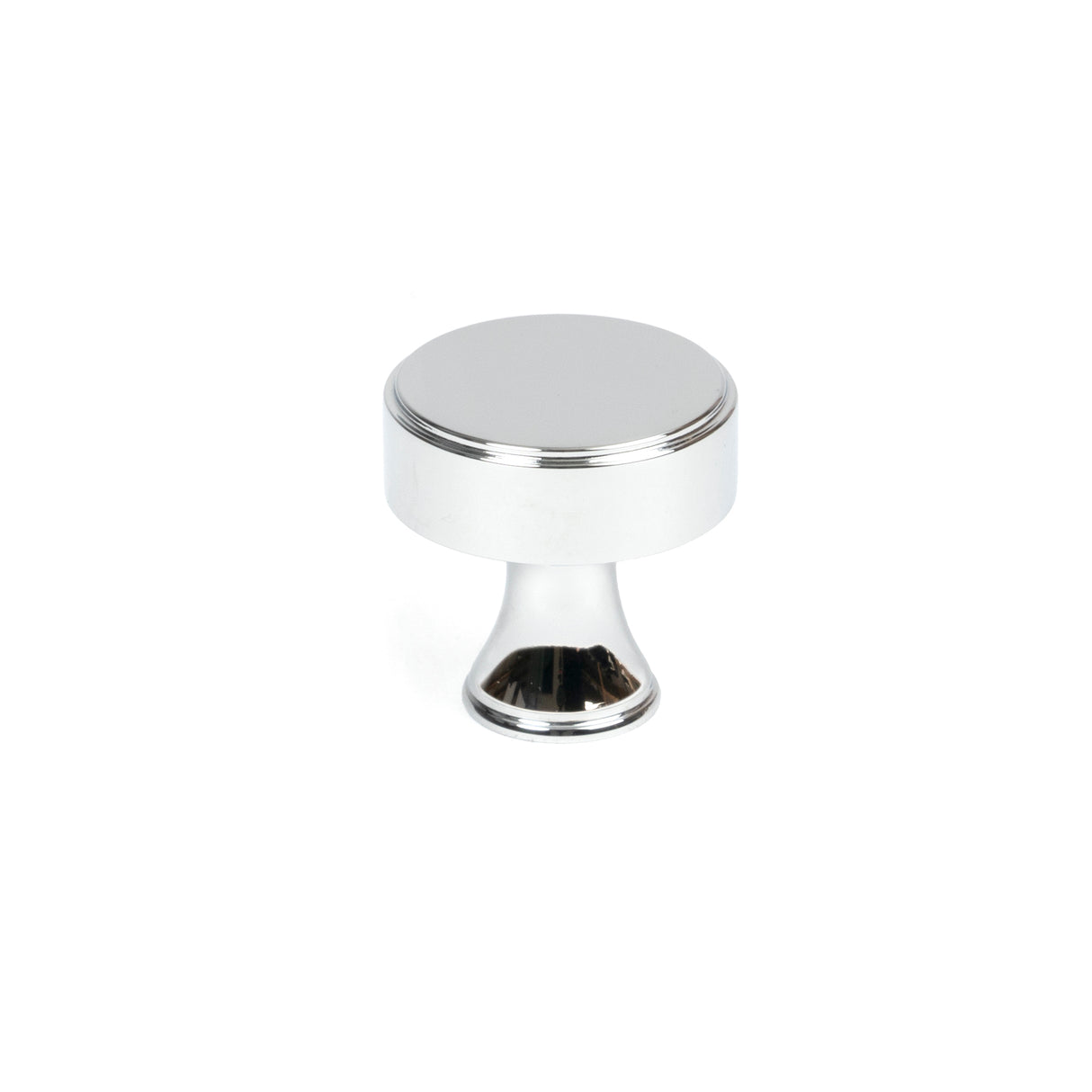 From The Anvil - Polished Chrome Scully Cabinet Knob - 25mm | Sku. 50526 | Trade Door Handles.