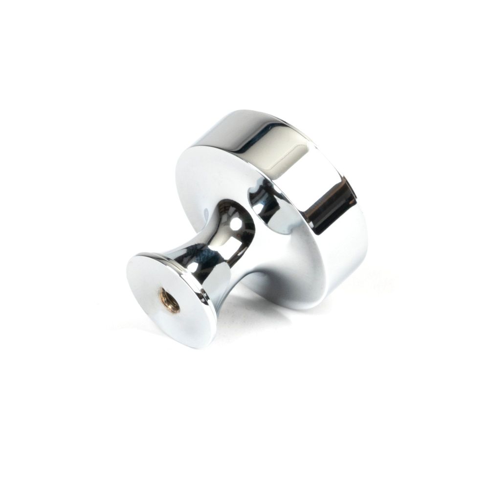 From The Anvil - Polished Chrome Scully Cabinet Knob - 32mm | Sku. 50527 | Trade Door Handles.