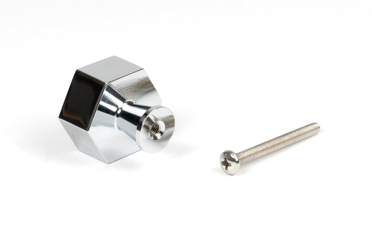 From The Anvil - Polished Chrome Kahlo Cabinet Knob - 32mm | Sku. 50530 | Trade Door Handles.