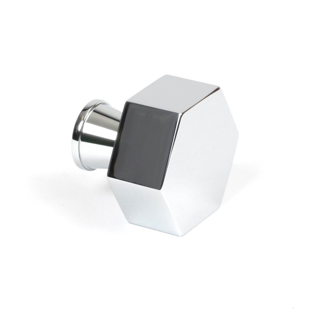 From The Anvil - Polished Chrome Kahlo Cabinet Knob - 38mm | Sku. 50531 | Trade Door Handles.