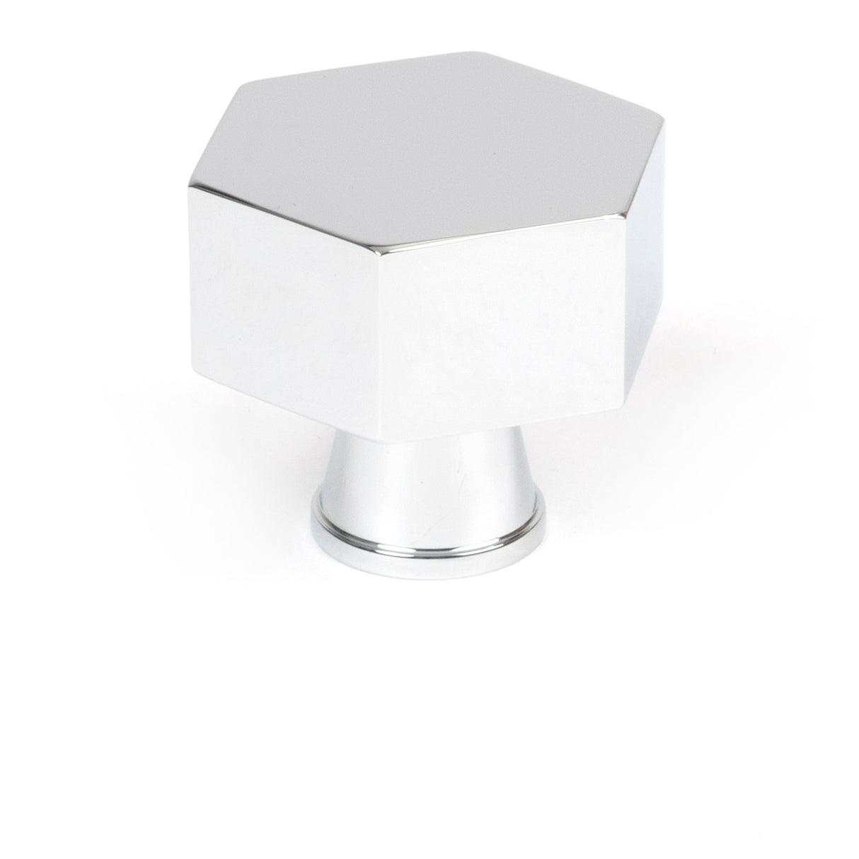 From The Anvil - Polished Chrome Kahlo Cabinet Knob - 38mm | Sku. 50531 | Trade Door Handles.