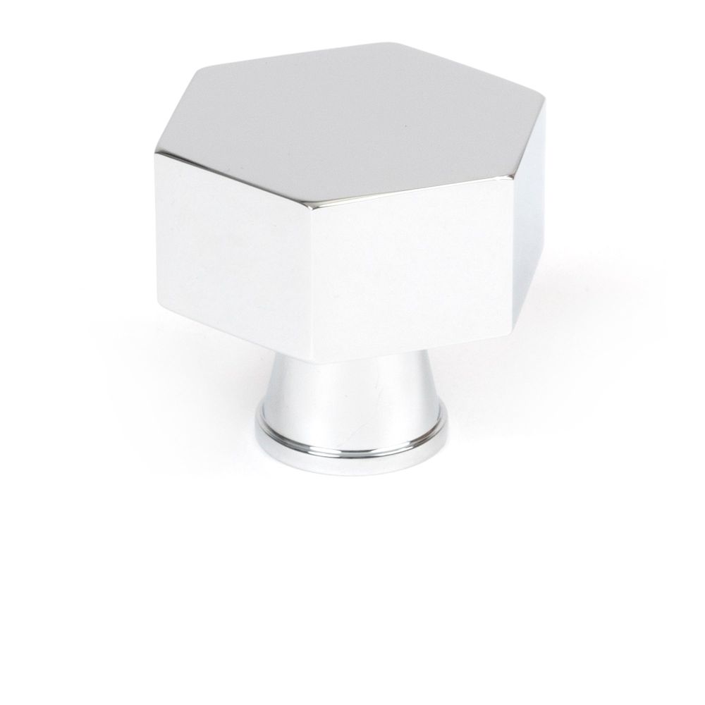 From The Anvil - Polished Chrome Kahlo Cabinet Knob - 38mm | Sku. 50531 | Trade Door Handles.