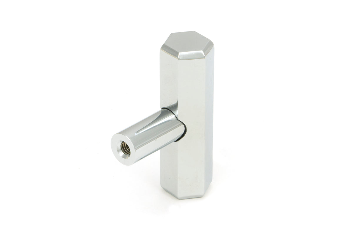 From The Anvil - Polished Chrome Kahlo T-Bar | Sku. 50533 | Trade Door Handles.