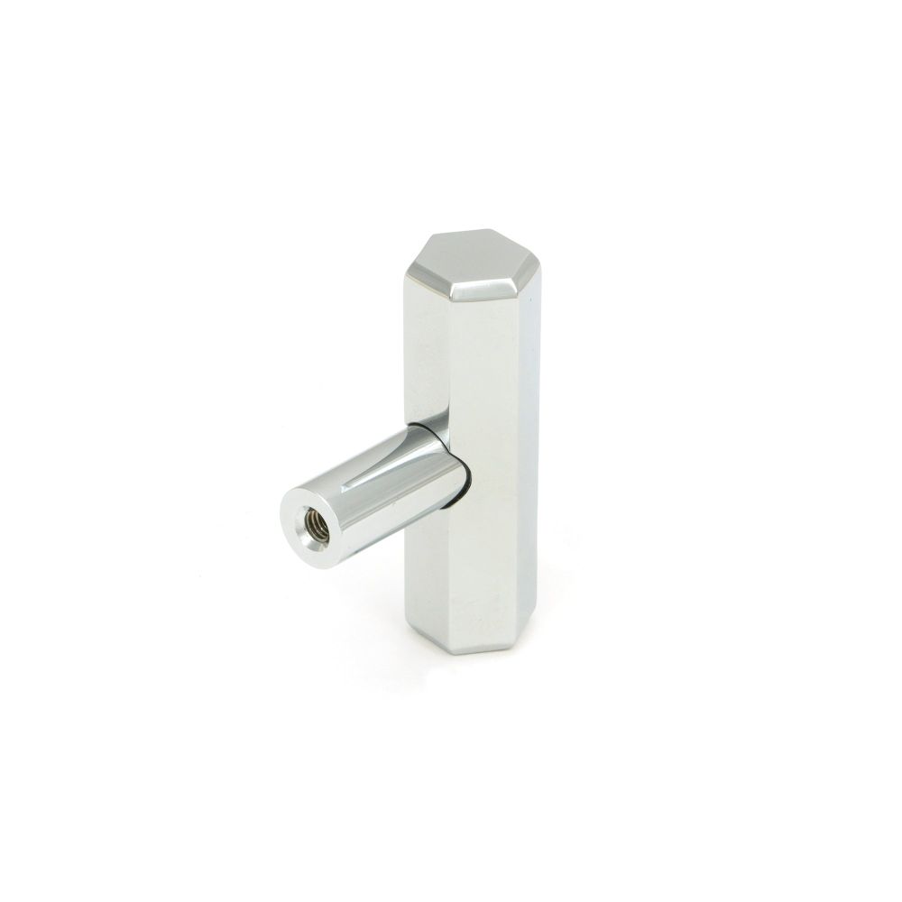 From The Anvil - Polished Chrome Kahlo T-Bar | Sku. 50533 | Trade Door Handles.