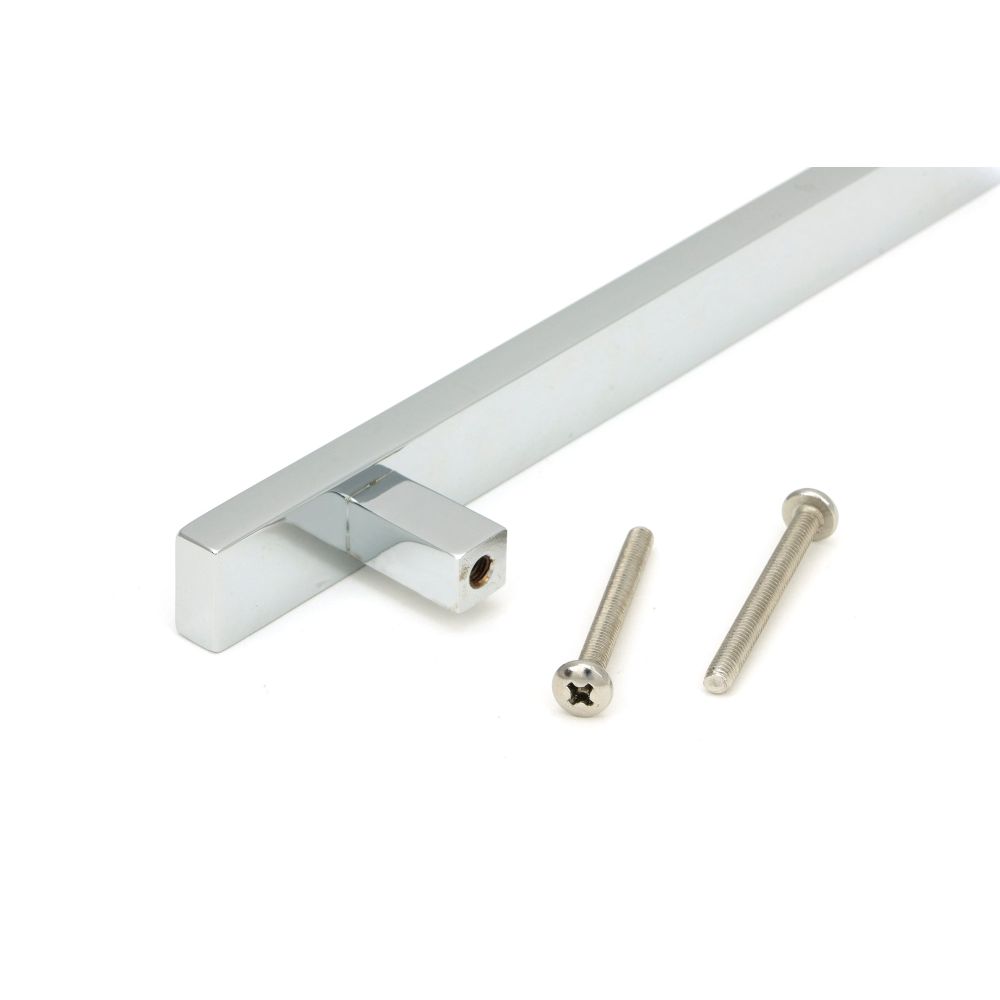 From The Anvil - Polished Chrome Scully Pull Handle - Medium | Sku. 50535 | Trade Door Handles.