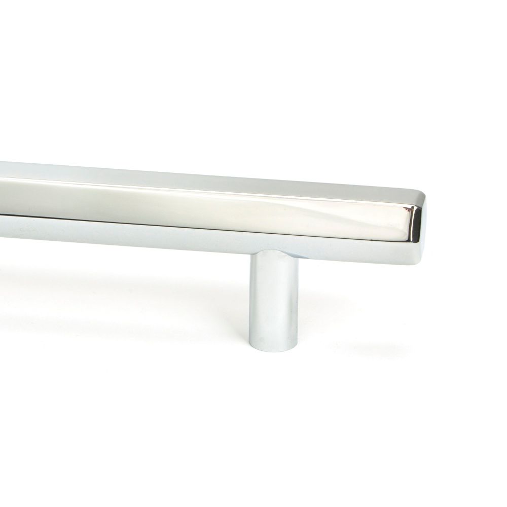 From The Anvil - Polished Chrome Kahlo Pull Handle - Small | Sku. 50537 | Trade Door Handles.