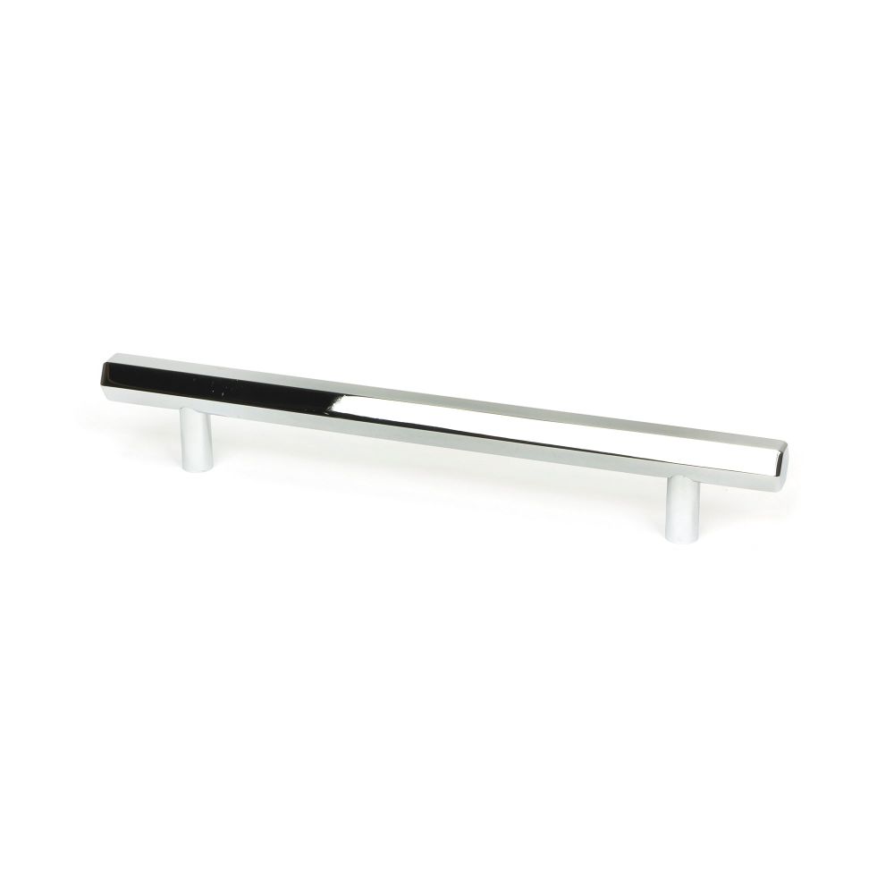 From The Anvil - Polished Chrome Kahlo Pull Handle - Medium | Sku. 50538 | Trade Door Handles.