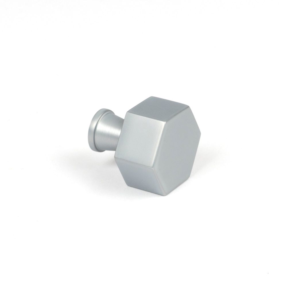 From The Anvil - Satin Chrome Kahlo Cabinet Knob - 25mm | Sku. 50543 | Trade Door Handles.