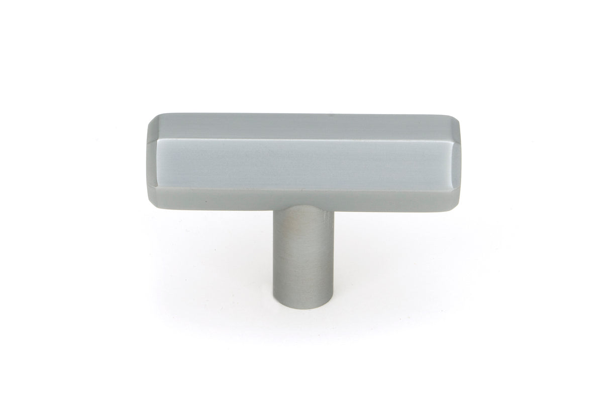 From The Anvil - Satin Chrome Kahlo T-Bar | Sku. 50547 | Trade Door Handles.